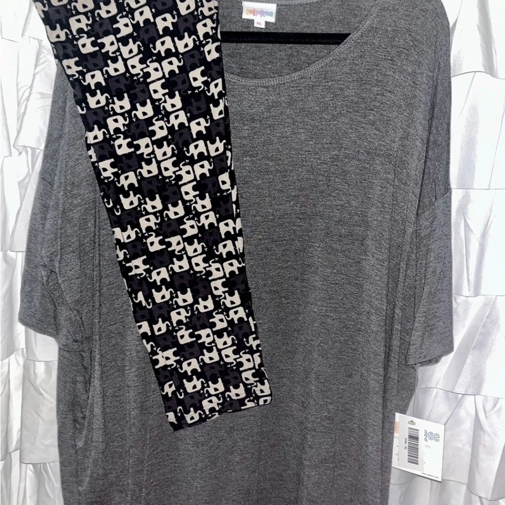 LuLaRoe Charcoal Top